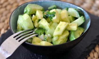 Salsa verdi : Pommes, Concombre et Avocat