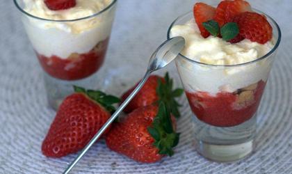 Tiramisu aux fraises