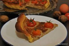398 kcal. Quiche au Roquefort et à la Tomate
