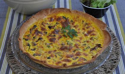 Quiche aux fruits de mer