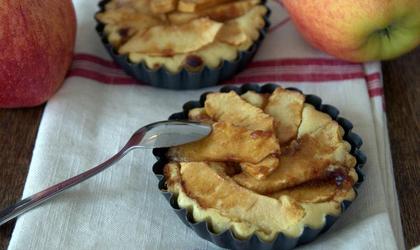 Tartelettes de pommes aux amandes
