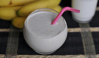 Milk shake coco banane