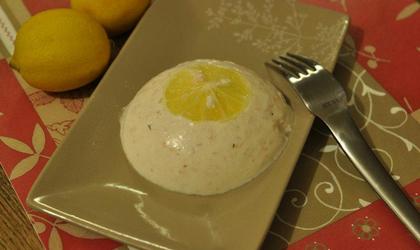 Panna-cotta de saumon fumé