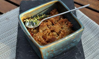 Crumble de Ratatouille