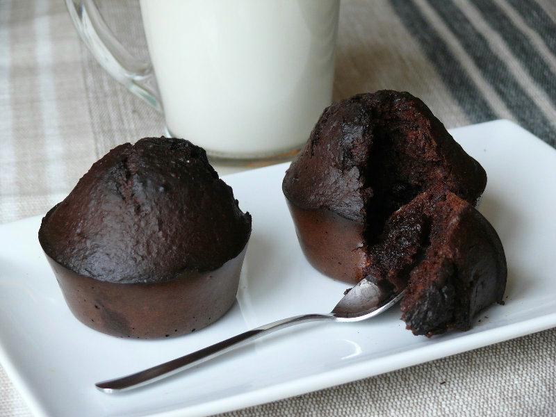 Muffins chocolat et au son d'avoine