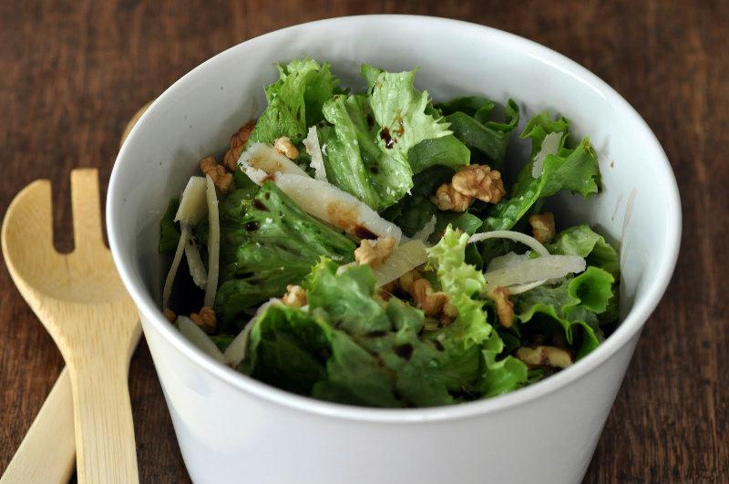 Salade composée : Noix et Parmesan